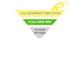 McGuinness Drinks Lemon Drop Martini