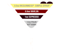 McGuinness Drinks Vodka Espresso